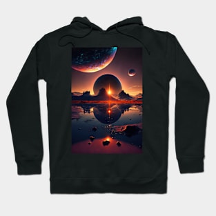 Sunset on Mars 2132 Hoodie